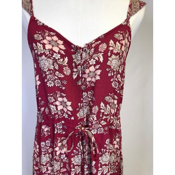 American Eagle Floral Maxi Dress Size XS - Picture 3 of 15